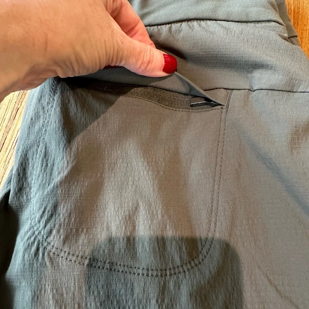 Athleta Trekkie Hike Pant 2021 Active  Gym Elastic Waist‎ Ankle Zippered Pockets